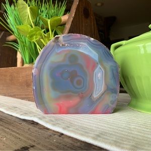 SOLD- Pink Agate Geode Half - Offers Welcome!